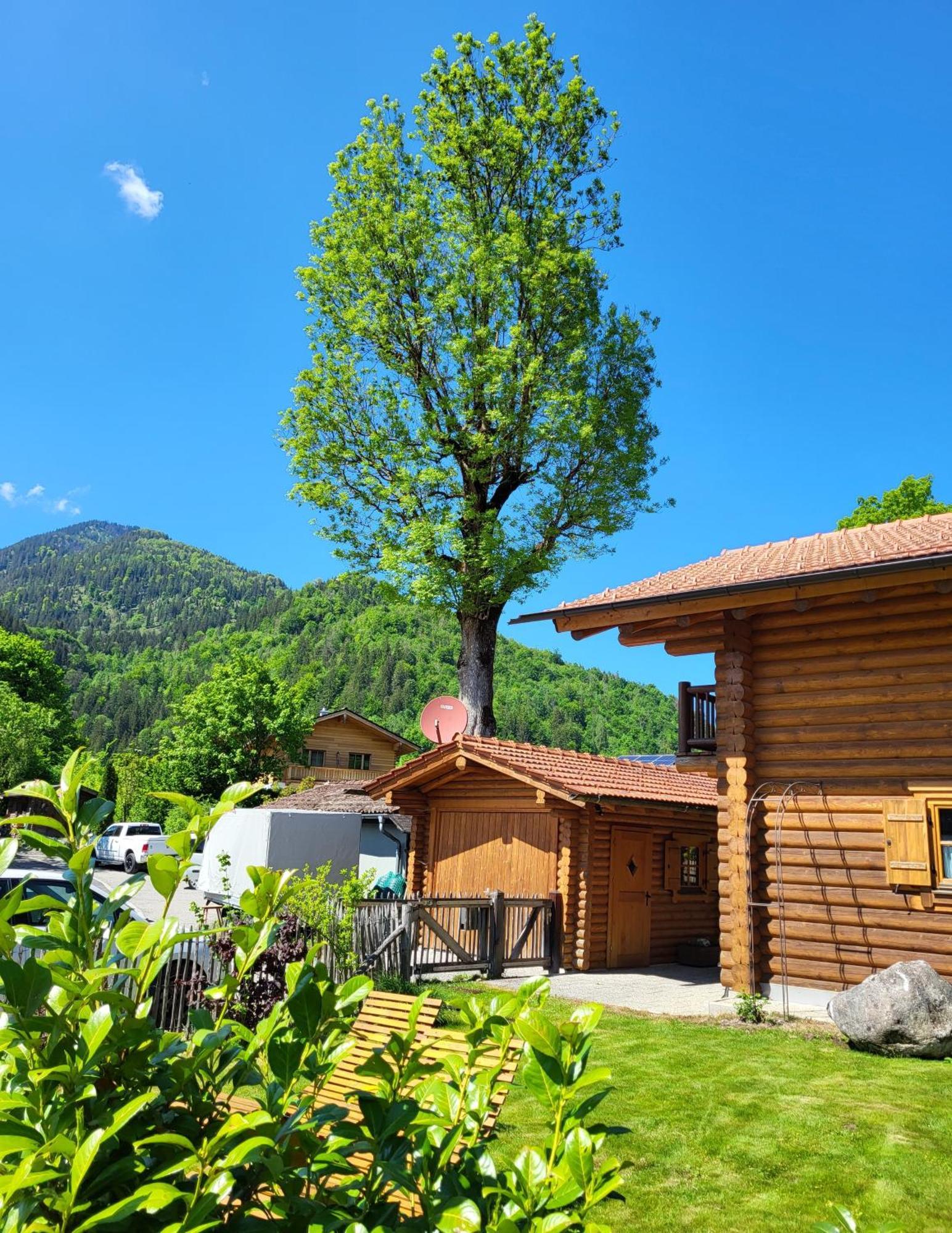Audorfer Blockhaus Villa Oberaudorf Dış mekan fotoğraf
