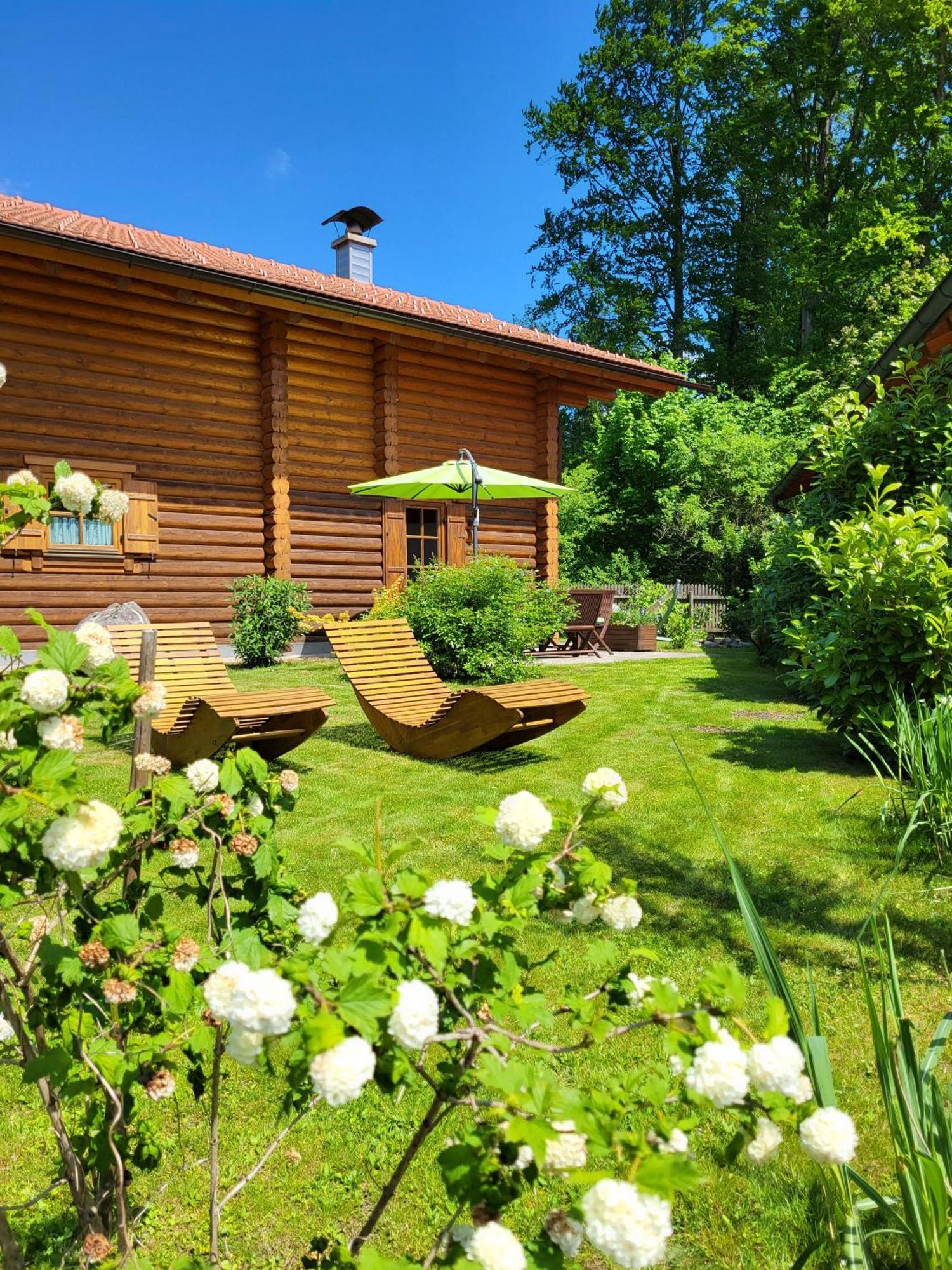Audorfer Blockhaus Villa Oberaudorf Dış mekan fotoğraf